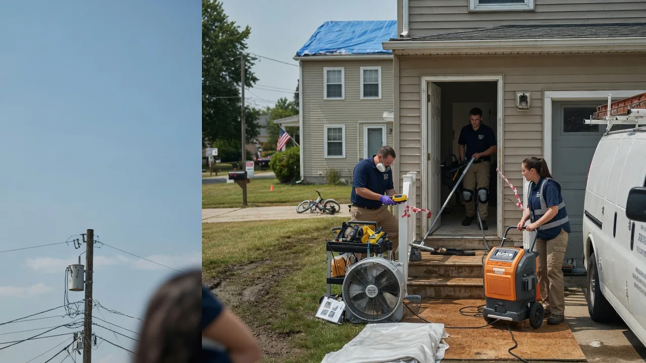 Water Damage Repair in Maroa, IL near me